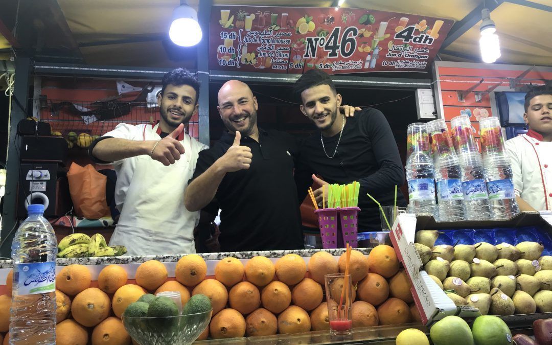 Jemaa el Fna principal atracción de Marrakech